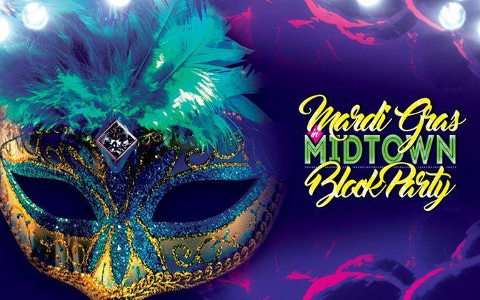 Midtown Mardi Gras Block Party